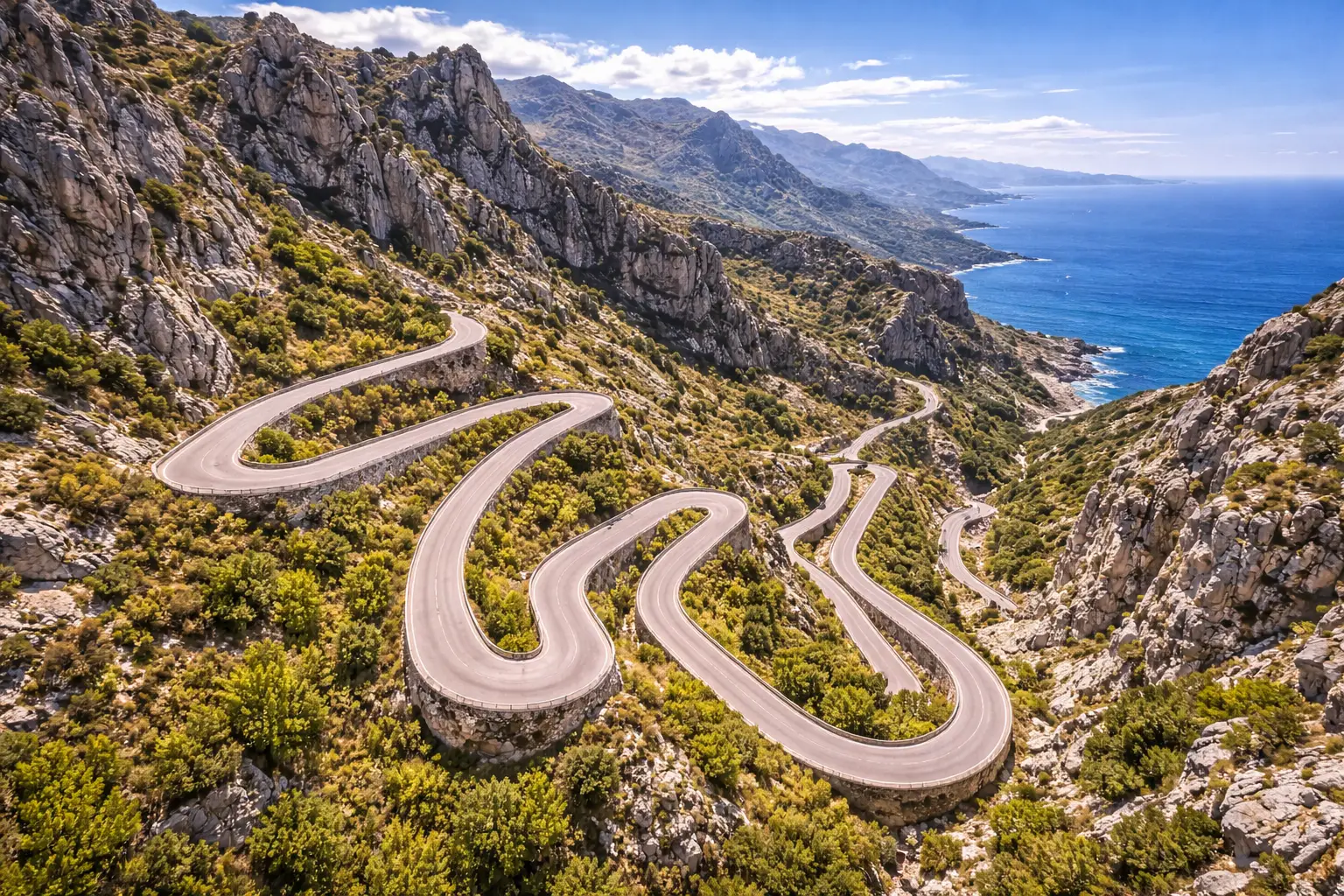 Bergstraße zur Lassithi Hochebene